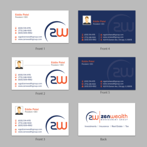 Stationery Design by TalkingCanvas for Zen Wealth Management Group | Design: #9922134