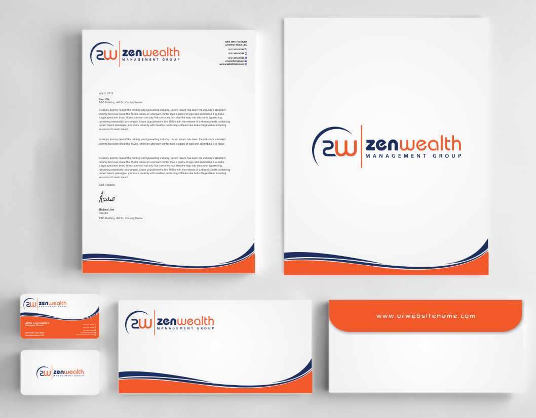 Design de Papeterie par szabist pour Zen Wealth Management Group | Design #9792407