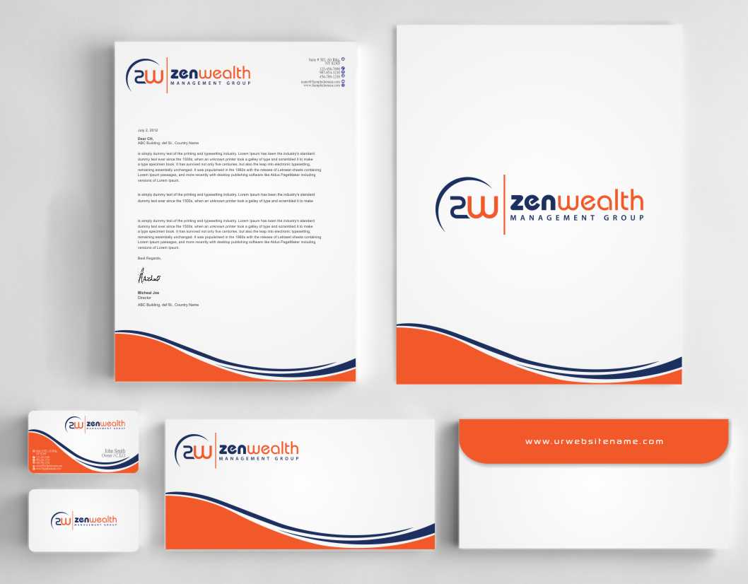 Design de Papeterie par szabist pour Zen Wealth Management Group | Design #9792413