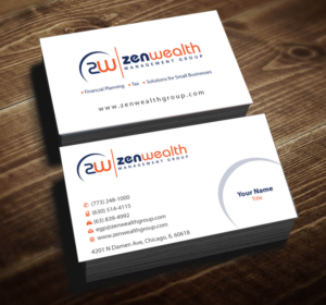 Design de Papeterie par Infinitive Technology pour Zen Wealth Management Group | Design : #9848329