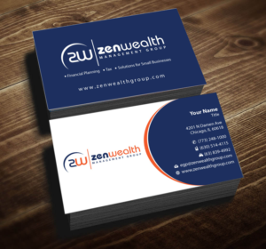 Design de Papeterie par Infinitive Technology pour Zen Wealth Management Group | Design : #9848330