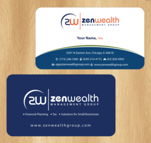 Stationery Design by Infinitive Technology for Zen Wealth Management Group | Design: #9848406