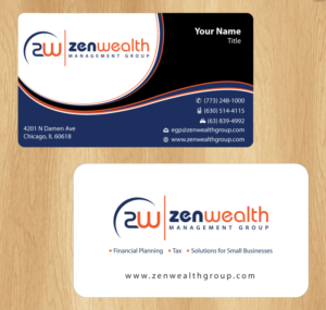 Stationery Design by Infinitive Technology for Zen Wealth Management Group | Design: #9848443