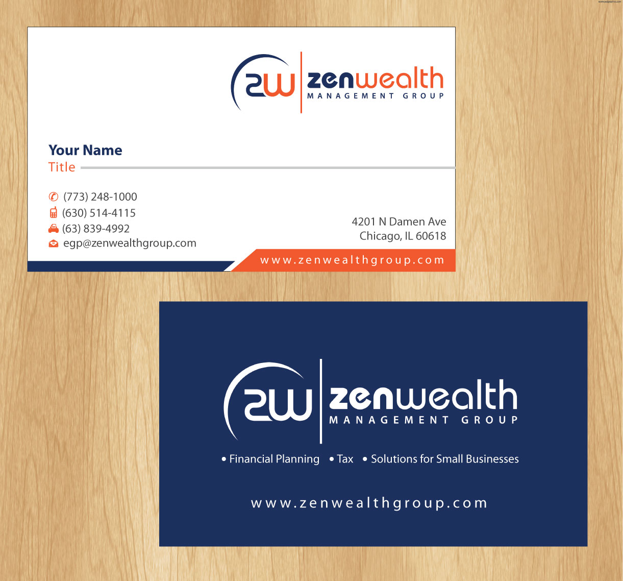 Stationery Design by Infinitive Technology for Zen Wealth Management Group | Design #9874255