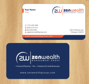 Stationery Design by Infinitive Technology for Zen Wealth Management Group | Design: #9874256