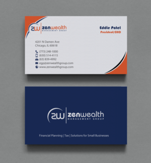 Stationery Design by chandrayaan.creative for Zen Wealth Management Group | Design: #9782416