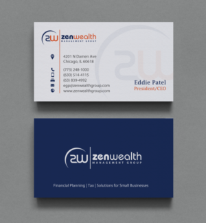 Stationery Design by chandrayaan.creative for Zen Wealth Management Group | Design: #9782420