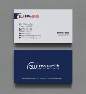 Stationery Design by chandrayaan.creative for Zen Wealth Management Group | Design: #9782421