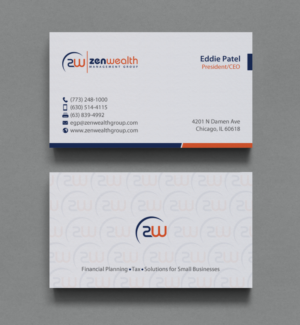 Stationery Design by chandrayaan.creative for Zen Wealth Management Group | Design: #9782423