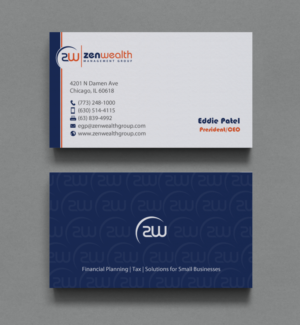 Stationery Design by chandrayaan.creative for Zen Wealth Management Group | Design: #9782425