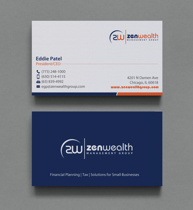 Schreibwaren-Design von chandrayaan.creative für Zen Wealth Management Group | Design #9782427