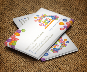 Giddie Kiddie Inflatables | Business Card Design by Riz'