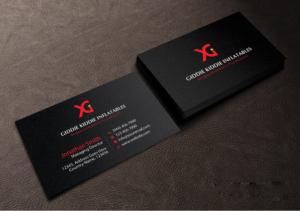 Design de Carte de Visite par Creations Box 2015 pour Giddie Kiddie Inflatables | Design : #9795857