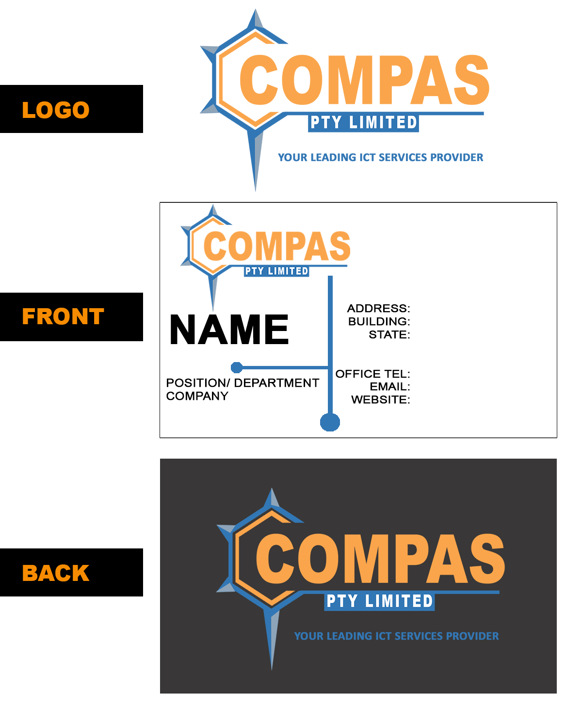 Diseño de Logo por abelwaweru para COMPAS PTY LTD | Diseño #11805489