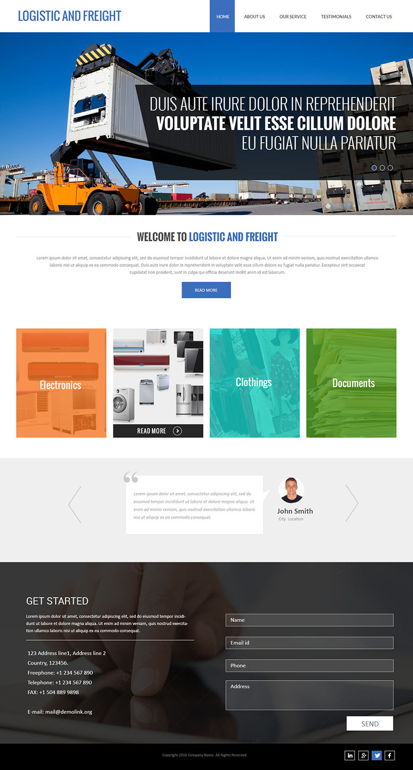 Web Design by Creations Box 2015 for this project | Design #9785536