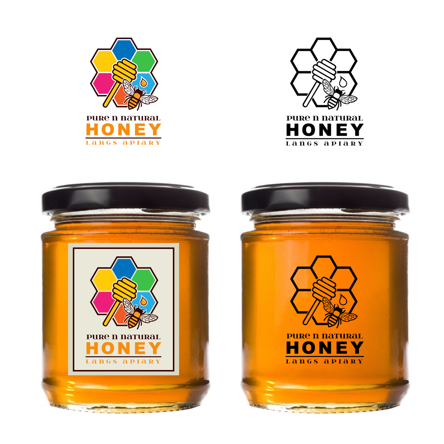 Design de Logo par Lesia_Olesia pour Pure n Natural Honey | Design #9799955