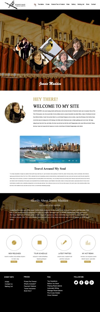 Web Design by TGDesigns for CHERISH THE LADIES INC. | Design #9784613