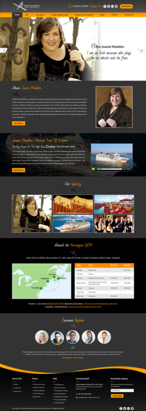 Web Design par Sbss pour CHERISH THE LADIES INC. | Design : #9792449
