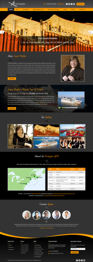 Web Design par Sbss pour CHERISH THE LADIES INC. | Design : #9792450