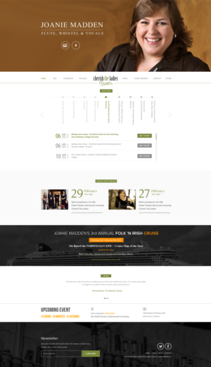 Musician looking for catchy Web Design for promotion | Web-Design von Vikram M