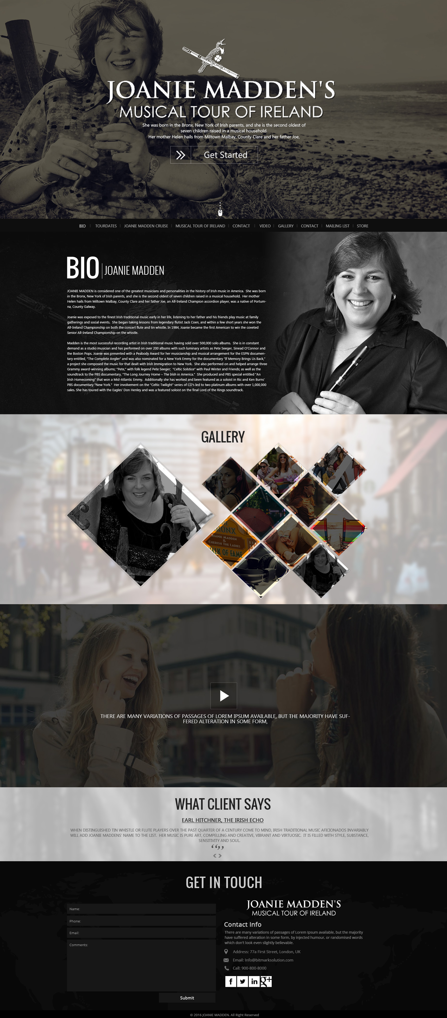 Web Design by Logo Xtudio for CHERISH THE LADIES INC. | Design #9813884