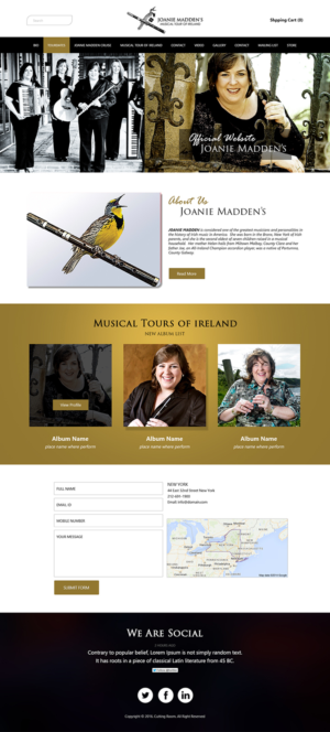 Web-Design von BitCloudGlobal für CHERISH THE LADIES INC. | Design #9871915