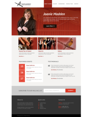 Web-Design von jhap.biazon für CHERISH THE LADIES INC. | Design #9778697