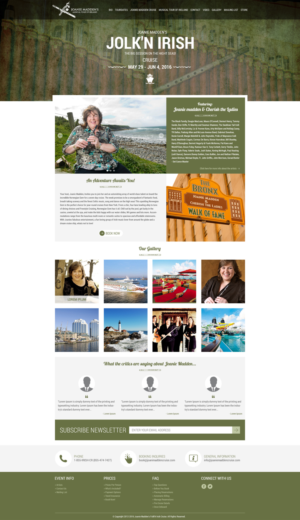 Web-Design von WebDesk Solution für CHERISH THE LADIES INC. | Design #9865950