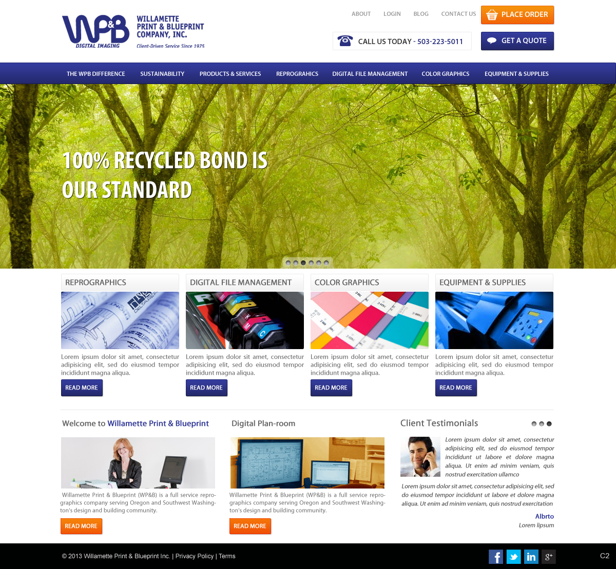 Wordpress Design by pb for this project | Design #2194943