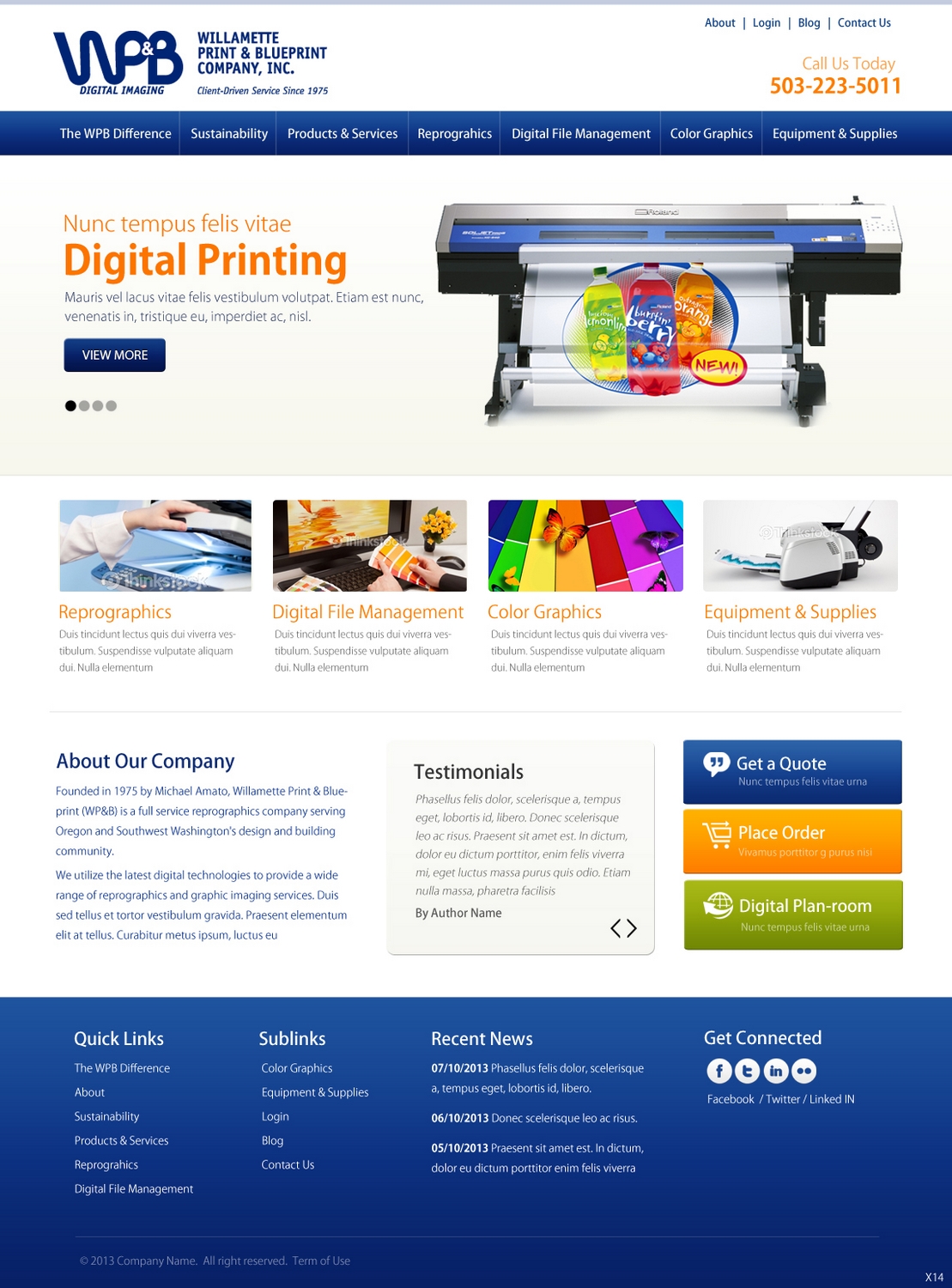 Wordpress Design by pb for this project | Design #2194947