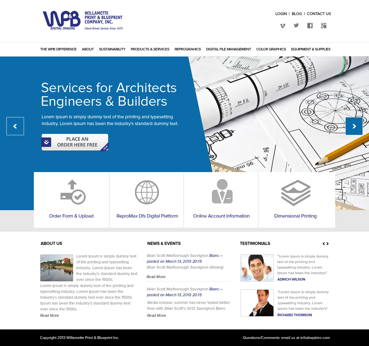 Wordpress Design by OM for this project | Design #2214435