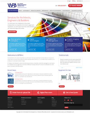 Diseño Wordpress por OM para este proyecto | Diseño: #2214485