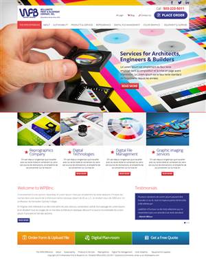 Diseño Wordpress por OM para este proyecto | Diseño: #2214489