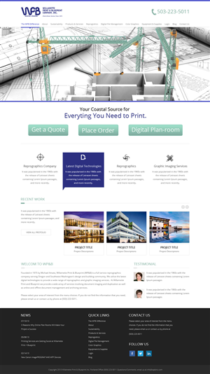 Diseño Wordpress por OM para este proyecto | Diseño: #2214506