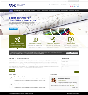 Diseño Wordpress por OM para este proyecto | Diseño: #2214519