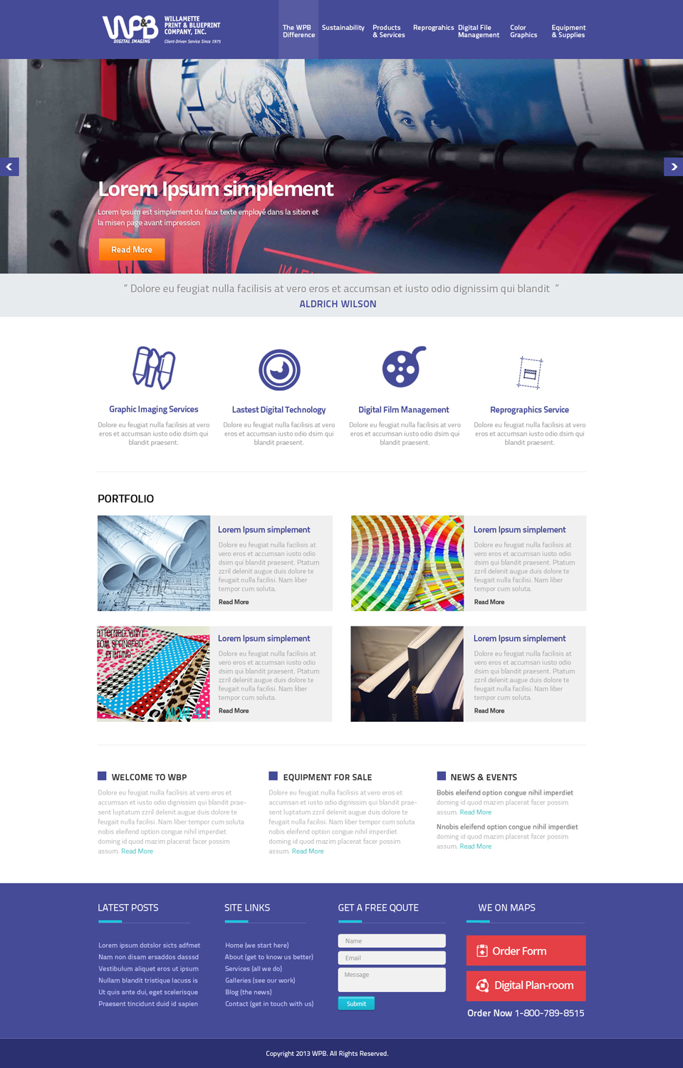 Wordpress Design by OM for this project | Design #2214538