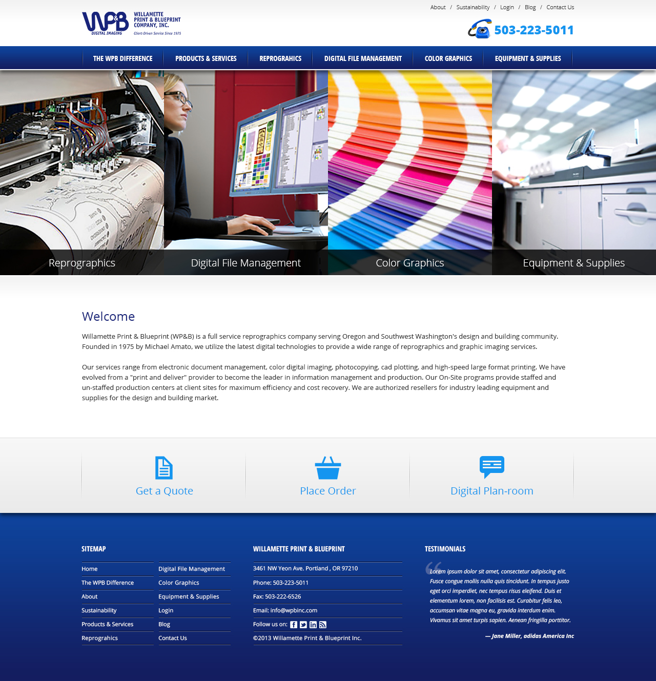 Wordpress Design by MIND for this project | Design #2218338