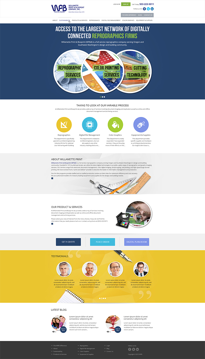 Wordpress Design by ESolz Technologies for this project | Design #2203026