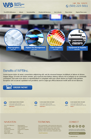 Wordpress Design by jeckx2 for this project | Design: #2217578