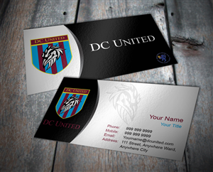 DC United needs a new business card design | Business Card Design by MT
