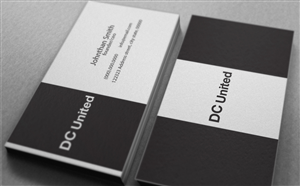 DC United needs a new business card design | Business Card Design by IGlowCreationz