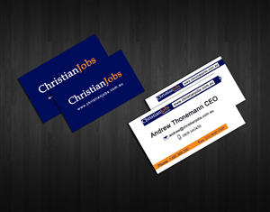 Business Card Design by  Sasko Kmetovich for Christian Jobs Australia | Design: #2122110