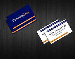 Business Card Design by  Sasko Kmetovich for Christian Jobs Australia | Design: #2122115