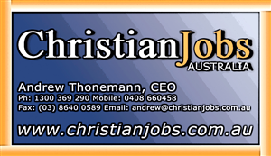 Business Card Design by Kayla Nachtigal for Christian Jobs Australia | Design: #2120098