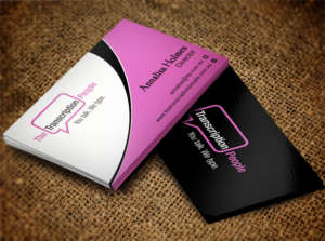 Business Card Design by Lanka Ama for The Transcription People Pty Ltd | Design: #9784070