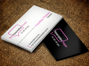 Business Card Design by Lanka Ama for The Transcription People Pty Ltd | Design: #9784071