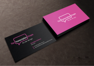 Business Card Design by Creations Box 2015 for The Transcription People Pty Ltd | Design: #9796097
