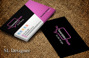 Business Card Design by SL Designer for The Transcription People Pty Ltd | Design: #9781286