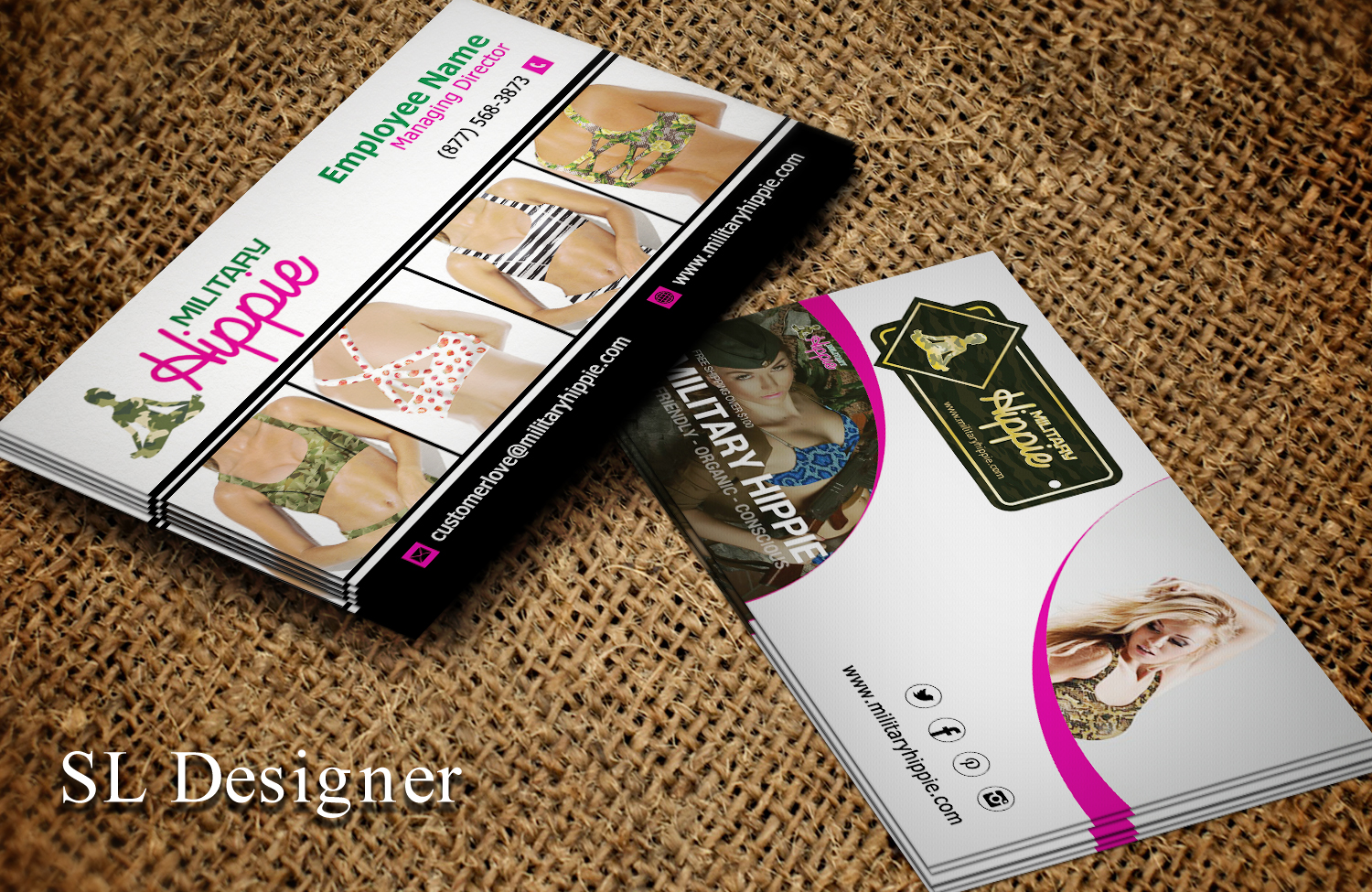 Design de Carte de Visite par SL Designer pour My Organic Juice | Design #9788858