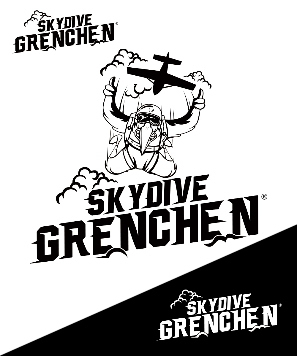 Logo Design by StudioD™ for Skydive Grenchen | Design #9787553